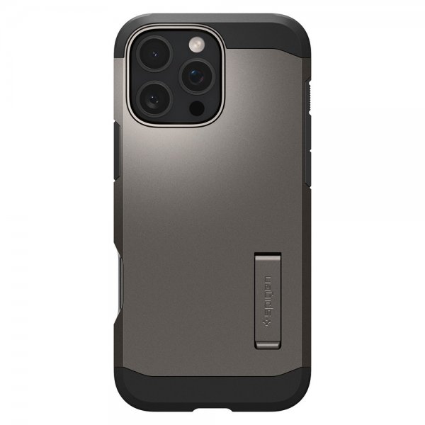 Spigen iPhone 16 Pro Cover Tough Armor MagFit Gunmetal