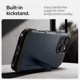 Spigen iPhone 16 Pro Cover Tough Armor MagFit Metal Slate