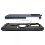 Spigen iPhone 16 Pro Cover Tough Armor MagFit Metal Slate
