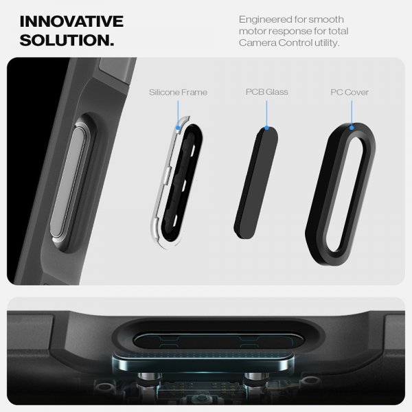 Spigen iPhone 16 Pro Cover Tough Armor T MagFit Frost Black