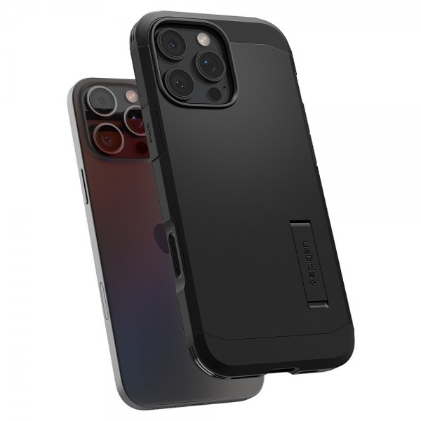 Spigen iPhone 16 Pro Cover Tough Armor T MagFit Sort