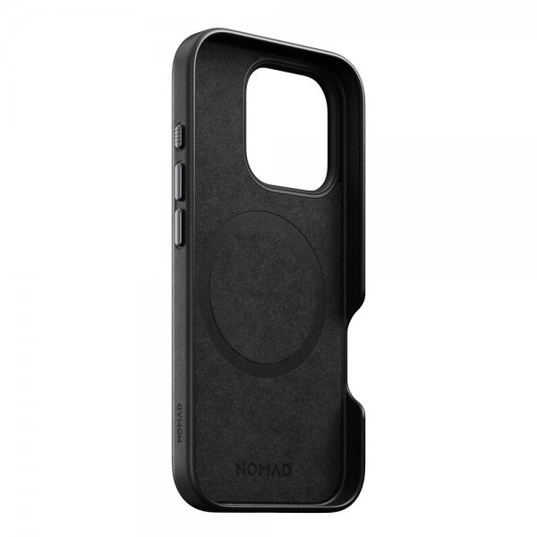 Nomad iPhone 16 Pro Skal Traditional Leather Case Sort