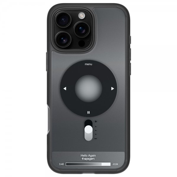 Spigen iPhone 16 Pro Cover Ultra Hybrid Classic MagFit Sort