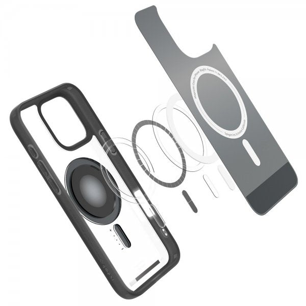 Spigen iPhone 16 Pro Cover Ultra Hybrid Classic MagFit Sort