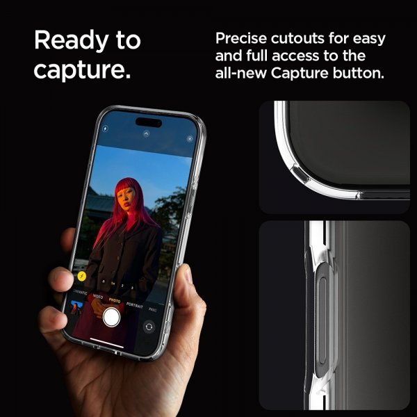 Spigen iPhone 16 Pro Cover Ultra Hybrid Crystal Clear