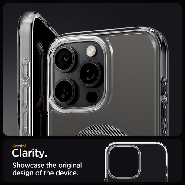 Spigen iPhone 16 Pro Cover Ultra Hybrid MagFit Kulfiber