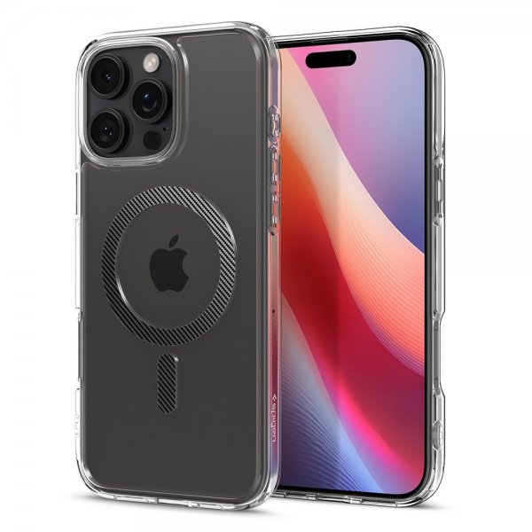 Spigen iPhone 16 Pro Cover Ultra Hybrid MagFit Kulfiber