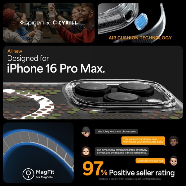 Spigen iPhone 16 Pro Cover Ultra Hybrid MagFit Digital Camo