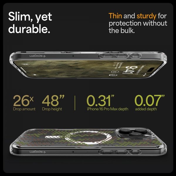 Spigen iPhone 16 Pro Cover Ultra Hybrid MagFit Digital Camo
