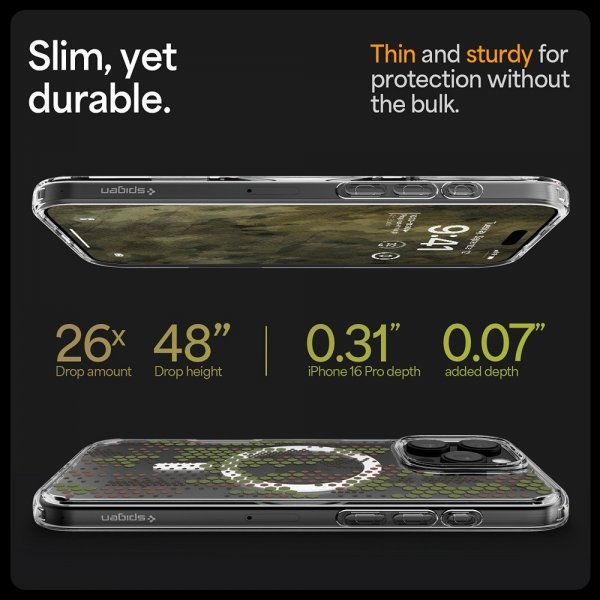 Spigen iPhone 16 Pro Cover Ultra Hybrid MagFit Digital Camo