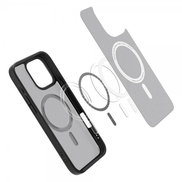 Spigen iPhone 16 Pro Cover Ultra Hybrid MagFit Frost Black