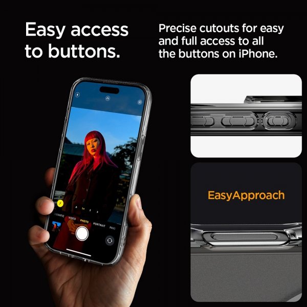 Spigen iPhone 16 Pro Cover Ultra Hybrid MagFit Frost Clear
