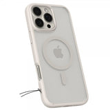 Spigen iPhone 16 Pro Cover Ultra Hybrid MagFit Frost Natural Titanium