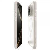 Spigen iPhone 16 Pro Cover Ultra Hybrid MagFit Frost Natural Titanium