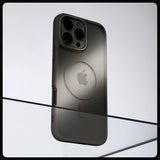 Spigen iPhone 16 Pro Cover Ultra Hybrid MagFit Frost Natural Titanium