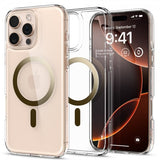 Spigen iPhone 16 Pro Cover Ultra Hybrid MagFit Guld