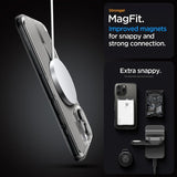 Spigen iPhone 16 Pro Cover Ultra Hybrid MagFit Guld