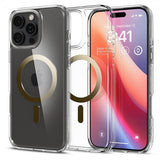 Spigen iPhone 16 Pro Cover Ultra Hybrid MagFit Guld