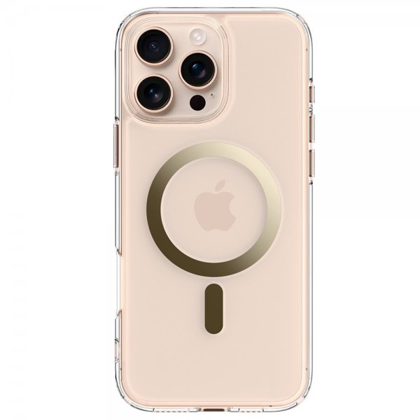 Spigen iPhone 16 Pro Cover Ultra Hybrid MagFit Guld