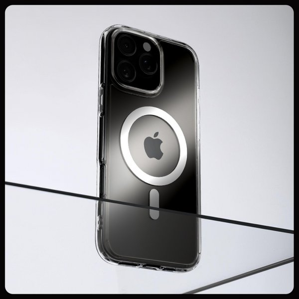 Spigen iPhone 16 Pro Cover Ultra Hybrid MagFit Hvid