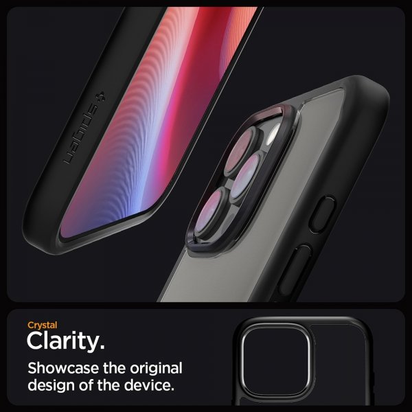 Spigen iPhone 16 Pro Cover Ultra Hybrid Mat Sort