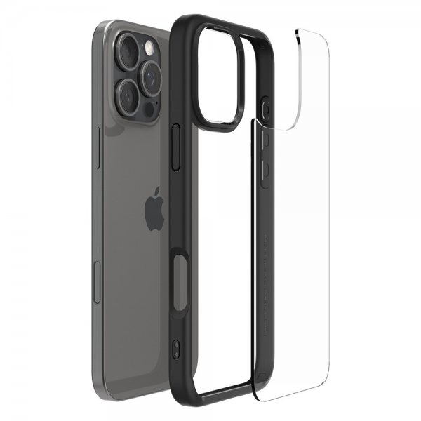 Spigen iPhone 16 Pro Cover Ultra Hybrid Mat Sort