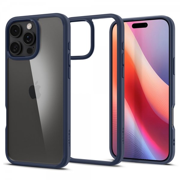 Spigen iPhone 16 Pro Cover Ultra Hybrid Navy Blue