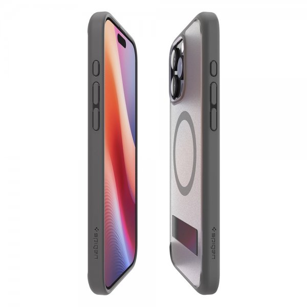 Spigen iPhone 16 Pro Cover Ultra Hybrid S MagFit Frost Gray