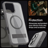 Spigen iPhone 16 Pro Cover Ultra Hybrid S MagFit Frost Gray