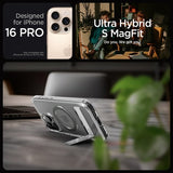 Spigen iPhone 16 Pro Cover Ultra Hybrid S MagFit Graphite