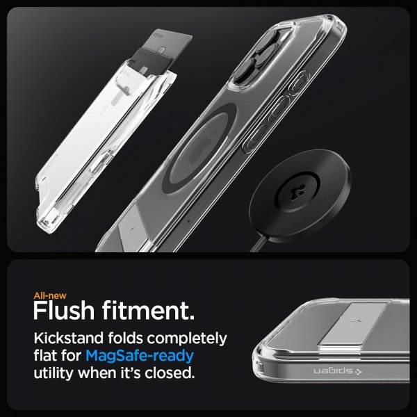 Spigen iPhone 16 Pro Cover Ultra Hybrid S MagFit Graphite