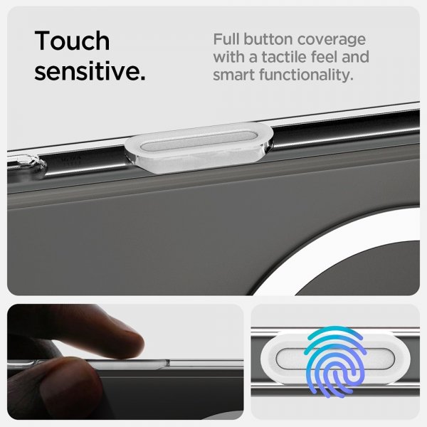 Spigen iPhone 16 Pro Cover Ultra Hybrid T MagFit Clear White
