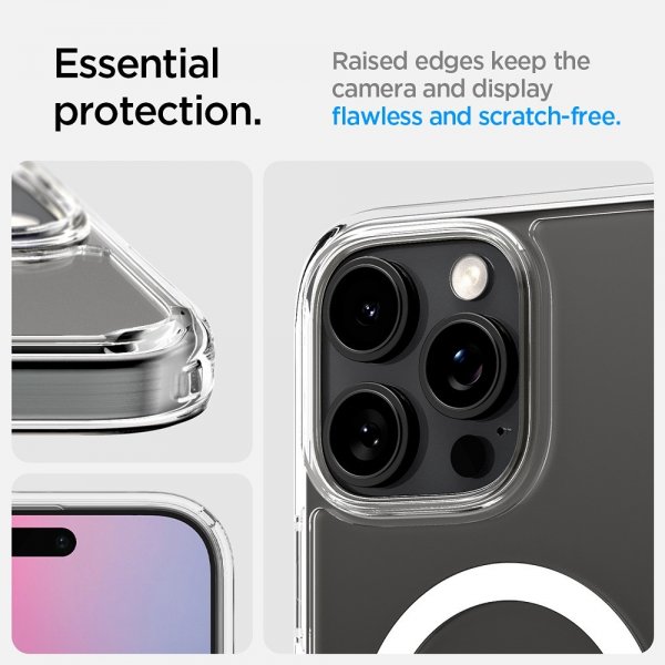 Spigen iPhone 16 Pro Cover Ultra Hybrid T MagFit Clear White