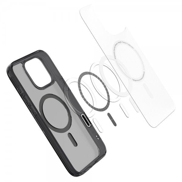 Spigen iPhone 16 Pro Cover Ultra Hybrid T MagFit Frost Black