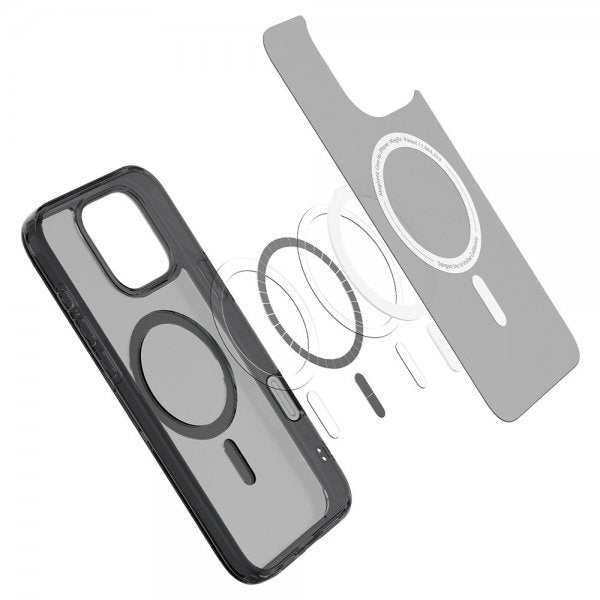 Spigen iPhone 16 Pro Cover Ultra Hybrid T MagFit Frost Black
