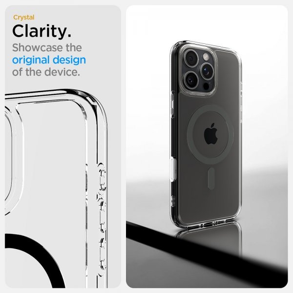 Spigen iPhone 16 Pro Cover Ultra Hybrid T MagFit Graphite