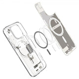 Spigen iPhone 16 Pro Cover Ultra Hybrid Zero One MagFit Natural Titanium