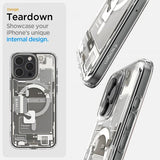 Spigen iPhone 16 Pro Cover Ultra Hybrid Zero One MagFit Natural Titanium