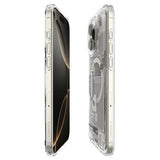 Spigen iPhone 16 Pro Cover Ultra Hybrid Zero One MagFit Natural Titanium