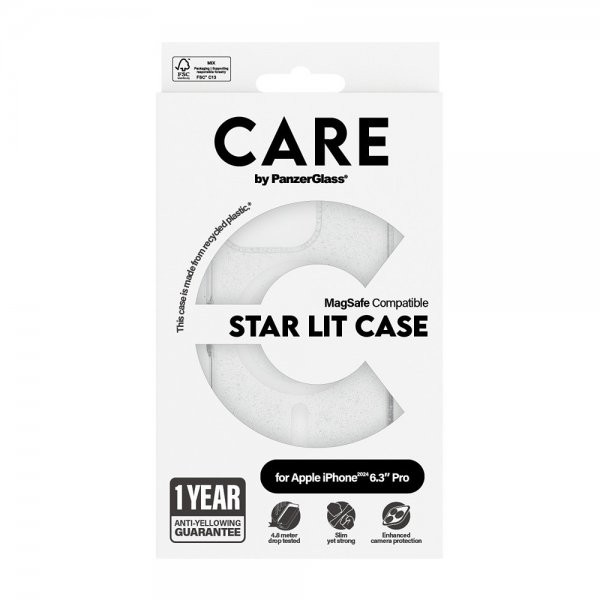 CARE by PanzerGlass iPhone 16 Pro Cover Urban Combat MagSafe Star Lit