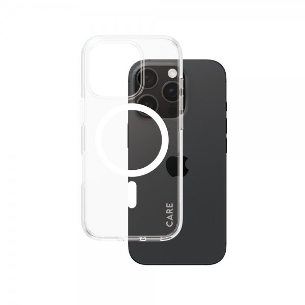 CARE by PanzerGlass iPhone 16 Pro Cover Urban Combat MagSafe Hvid