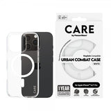 CARE by PanzerGlass iPhone 16 Pro Cover Urban Combat MagSafe Hvid