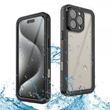 Redpepper iPhone 16 Pro Cover Vandtæt IP68 Sort