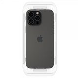 Spigen iPhone 16 Pro/iPhone 17/17 Pro Skærmbeskyttelse GLAS.tR EZ Fit 2-pak