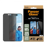 PanzerGlass iPhone 16 Pro Skærmbeskyttelse Ultra-Wide Fit Privacy EasyAligner