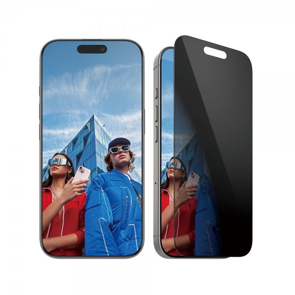 PanzerGlass iPhone 16 Pro Skærmbeskyttelse Ultra-Wide Fit Privacy EasyAligner