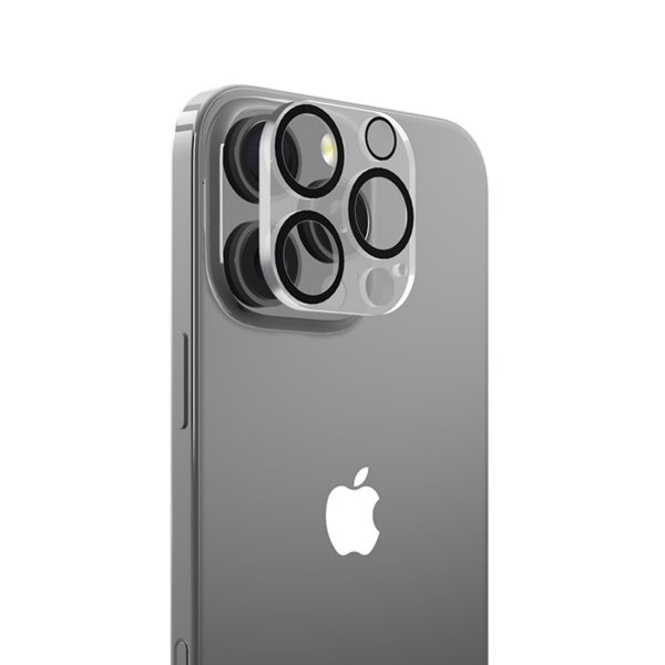 iPhone 16 Pro Max/iPhone 16 Pro Kamerabeskytter Hærdet Glas