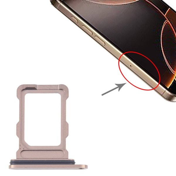 iPhone 16 Pro/16 Pro Max Simkortholder - Guld