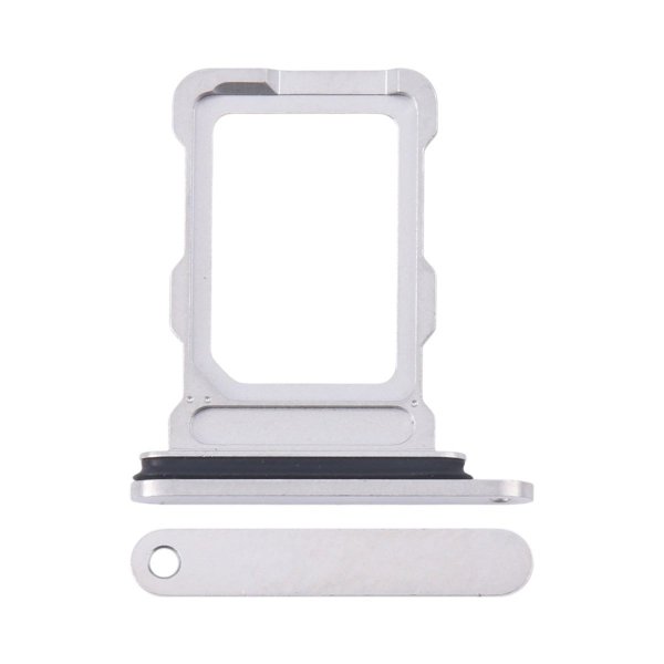 iPhone 16 Pro/16 Pro Max SIM-kortholder - Hvid