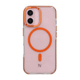 Rvelon iPhone 16 Cover TPU MagSafe Orange